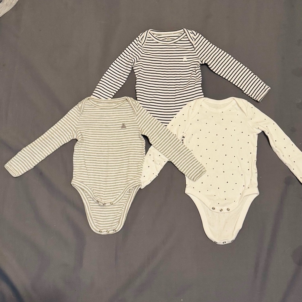 Striped and Polka Dot Kids One Piece Set From Baby Gap